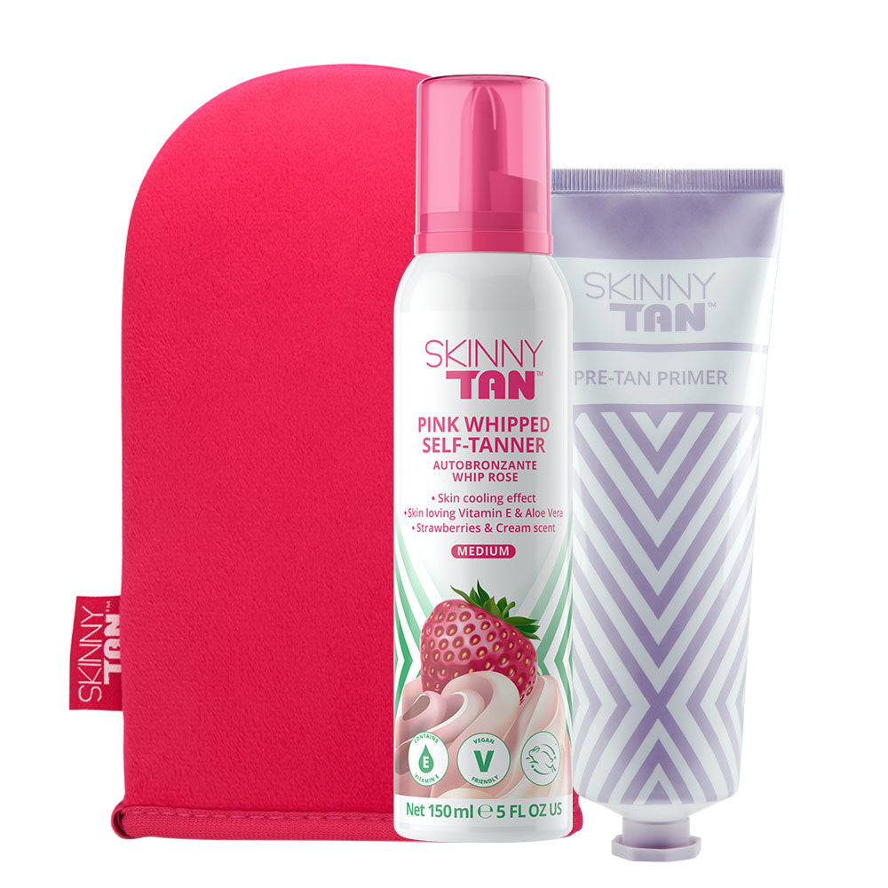 Strawberries & Cream Whipped Self-Tanner Bundle